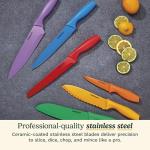 Cuisinart 12-Piece Multicolor Knife Set