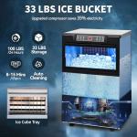 YITAHOME 100lbs Under Counter Ice Maker Machine