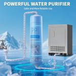 YITAHOME 100lbs Under Counter Ice Maker Machine