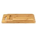 Bamboo Cutting Board Set – 3 Reversible Boards