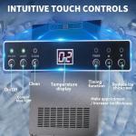 YITAHOME 100lbs Under Counter Ice Maker Machine