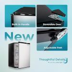Compact 3.0 Cu Ft Upright Mini Freezer