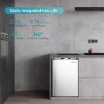 Compact 3.0 Cu Ft Upright Mini Freezer