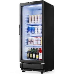 YITAHOME 6 Cu.Ft. Glass Door Beverage Cooler