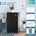 EUHOMY 3.2 Cu.Ft Mini Fridge with Freezer