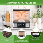 Stainless Steel Food Dehydrator for Jerky & Fruit