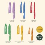 Cuisinart 12-Piece Multicolor Knife Set