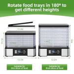 Stainless Steel Food Dehydrator for Jerky & Fruit