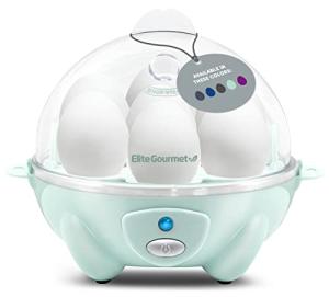 Elite Gourmet Electric 7 Egg Cooker and Poacher