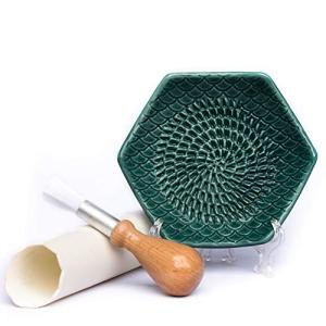 3-Piece Ceramic Garlic Grater Set with Accessories
