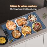 Electric Food Warming Mat with Adjustable Temperature