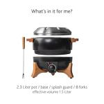 Boska Electric Fondue Set with Temperature Control