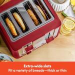 BELLA 4 Slice Toaster with Extra Wide Slots