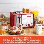 BELLA 4 Slice Toaster with Extra Wide Slots