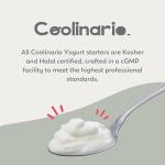 Coolinario Probiotic Yogurt Starter Culture - 10 Pack