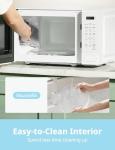 COMFEE Retro Microwave with Multi-Stage Cooking