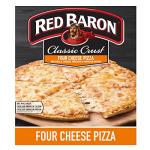 Red Baron Classic Four Cheese Frozen Pizza, 21 Oz