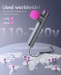 Purple Travel Steamer for Easy Wrinkle Removal