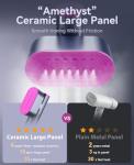 Purple Travel Steamer for Easy Wrinkle Removal