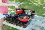 Koblenz Portable 4-Burner Gas Stove - Bronze