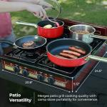 Koblenz Portable 4-Burner Gas Stove - Bronze