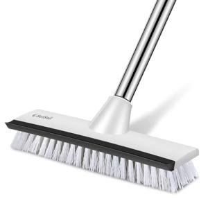 Adjustable Floor Scrub Brush with Stiff Bristles