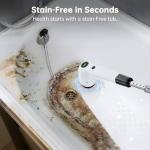 Cordless Electric Spin Scrubber with 8 Brushes