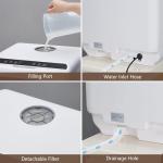 Compact Portable Dishwasher with 5 Wash Programs