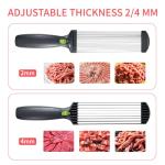 Adjustable Manual Meat Slicer for Home Cooking