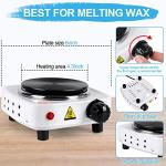 DINGPAI Electric Hot Plate for Melting Wax & More