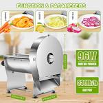 NEWTRY Electric Vegetable and Fruit Slicer Machine