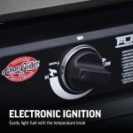 Char-Griller Portable Propane Flat-Top Griddle, Black