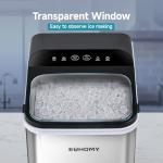 EUHOMY Portable Nugget Ice Maker for Home & Parties