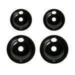 GE Electric Stove Drip Pan Set - 4 Piece