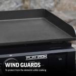 Char-Griller Portable Propane Flat-Top Griddle, Black