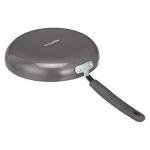 Amazon Basics Gray 12-Piece Non-Stick Cookware Set