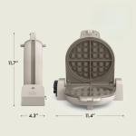 Bella Flip-n-Store Waffle Maker with Nonstick Coating