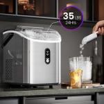 Kismile Portable Countertop Nugget Ice Maker
