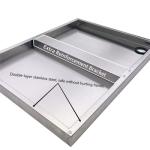 Heavy Duty Stainless Steel Microwave Shelf 18"x24