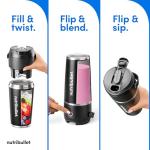 NutriBullet Cordless Flip Portable Blender with Cup