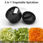 SUREWIN 3-in-1 Vegetable Spiralizer and Slicer
