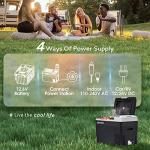 EUHOMY 12V Electric Cooler Fridge for Travel