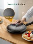 Nonstick Electric Crepe Maker with Temperature Control