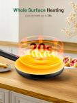 Nonstick Electric Crepe Maker with Temperature Control