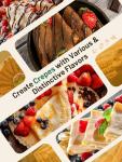Nonstick Electric Crepe Maker with Temperature Control