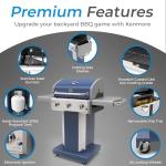 Kenmore 3-Burner Propane BBQ Grill with Cover