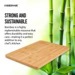Farberware Reversible Bamboo Cutting Board, Extra-Large