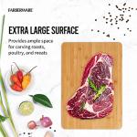 Farberware Reversible Bamboo Cutting Board, Extra-Large