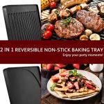 CUSIMAX 2-in-1 Electric Raclette Grill & Crepe Maker