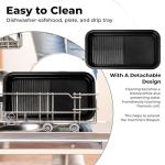 Pukomc 1500W Non-Stick Electric Indoor Grill